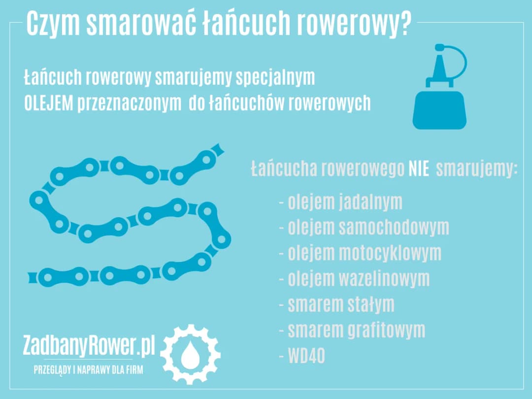 Czym naoliwić łańcuch w rowerze, aby uniknąć kosztownych napraw?